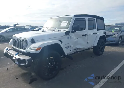 2024 Jeep Wrangler 4Xe Sahara 4Xe z USA, uszkodzony, nr VIN 1C4RJXP62RW155554